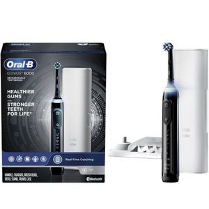 Oral B Genius 6000 electric toothbrush. New Black